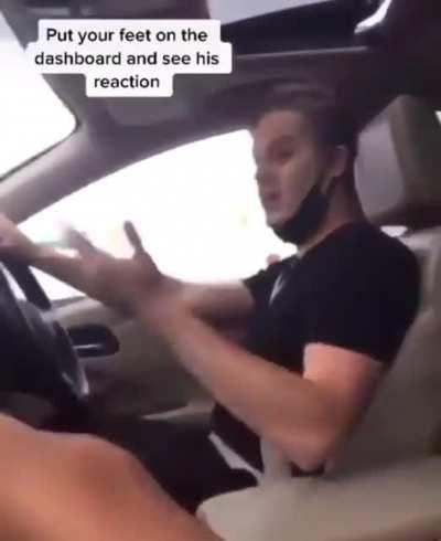 Get them socks off bitch