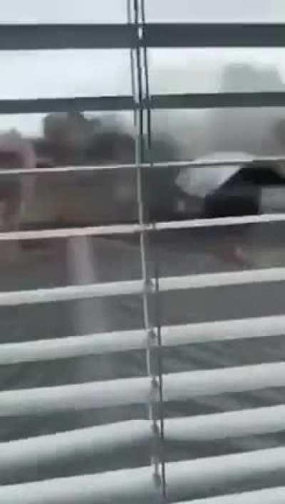 Wtf! Very indiscriminate! Russian shelling hitting a house in Nikolaev.