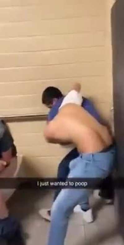 Dude just wanted to poop