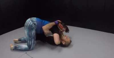 Man claims no female fighter ever can beat him, he then got tapped twice by a 40 year old and out of shape retired one