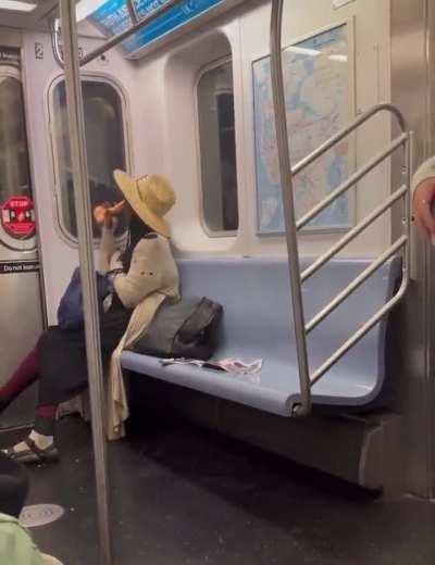 Trashy on public transport