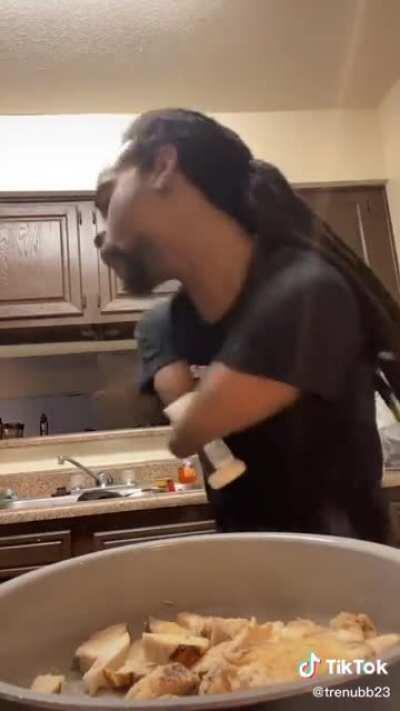 Hes has moves and makes a great tacos