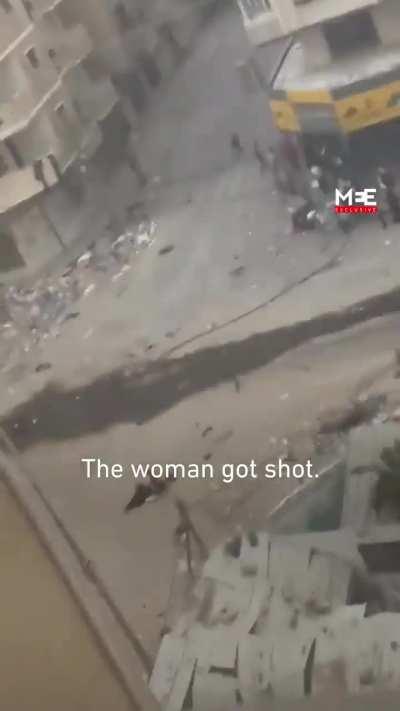 To escape a combat zone