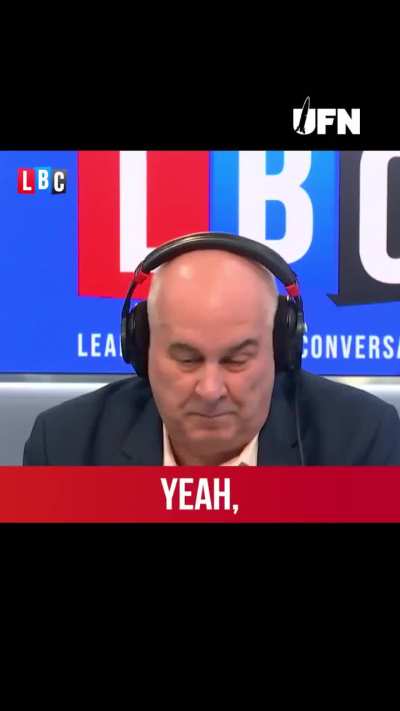 This British radio host from LBC loses his cool after a listener starts spewing random lies about Ukraine.