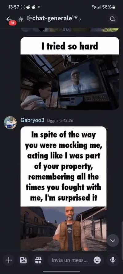 I remade In The Virtual End by only gifs