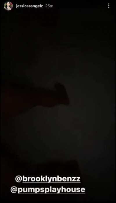 She getting to comfortable on the gram