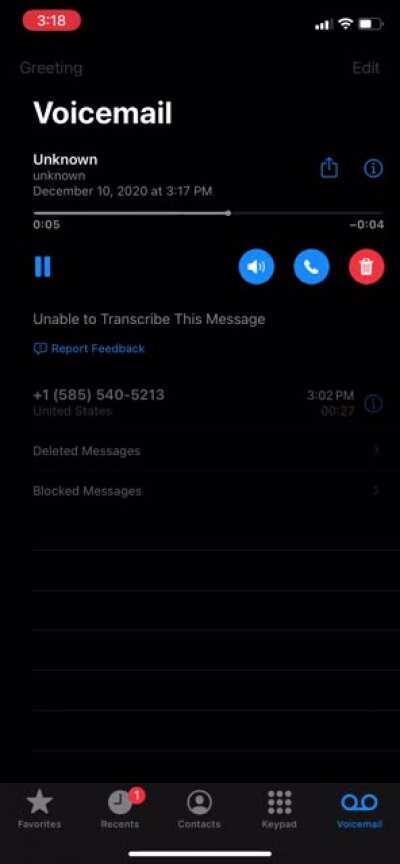 Kinda scary voicemail, anyone know what is is?
