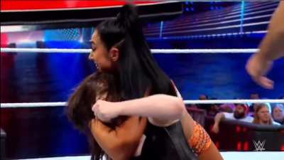 Nikki's in action & gets the win!