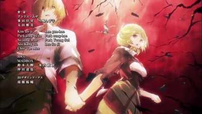 This ending is my favorite for two reasons: The song is an absolute banger and the illustrations has so much meaning.