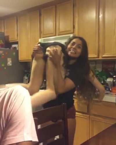 She call this the no more locked doors challenge