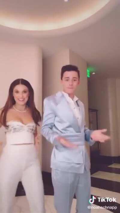 Noah & Millie post SAG Tik Tok