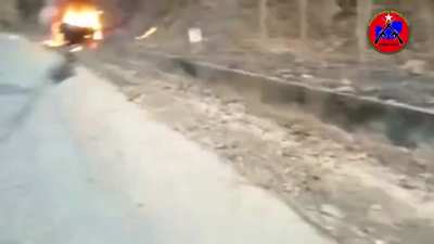 Paungde PDF (based in Bago) ambush two Myanmar junta trucks and neutralized all 9 soldiers (February 18)