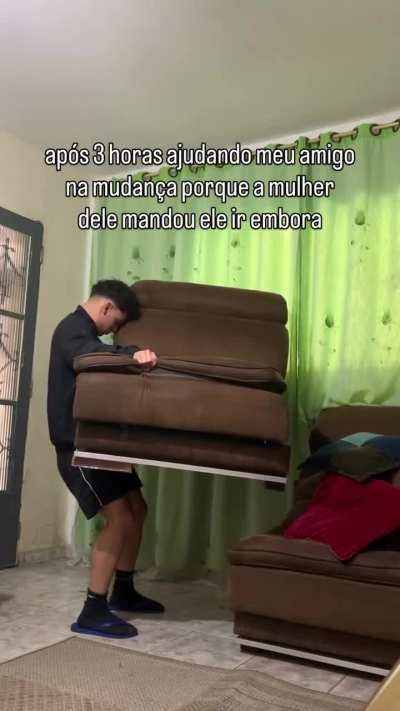 Eu ia embora e deixava os 2