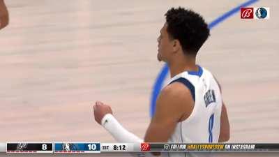 [Highlight] Luka sends it to Josh Green for the fastbreak jam