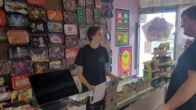 Stealing with your work uniform on will guarantee you get caught.