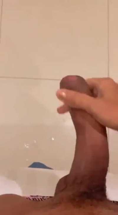 Get on your knees and clean