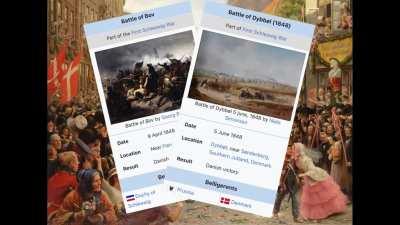 First and second Schleswig war