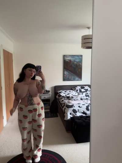 being topless is my favourite 