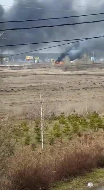 Another video of the Hostomel Airport