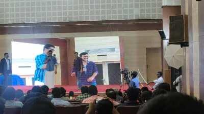 when an unstoppable force meets an immovable object...... Thanks to Iyan na