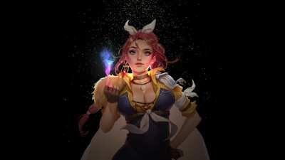 Silver Blade Aramintha Animated - Original Artwork by St. Cygnus