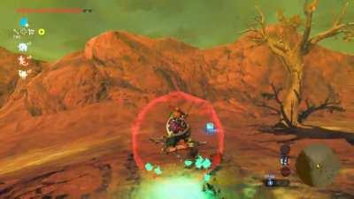 Link's legs go brrrrrrr