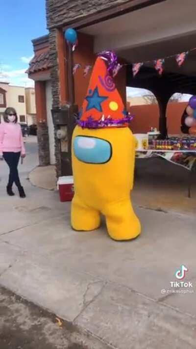 Among us birthday party