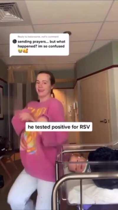 She's killing it🔥🔥 (the baby)