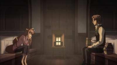 Holo likes to get drunk [Spice and Wolf]