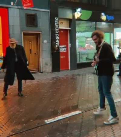 Just two humans vibing