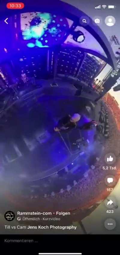 This clip from the last tour always makes ma laugh