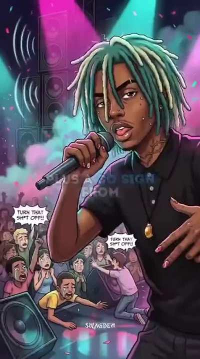 Bleood so popular now he got ai slop 🥹