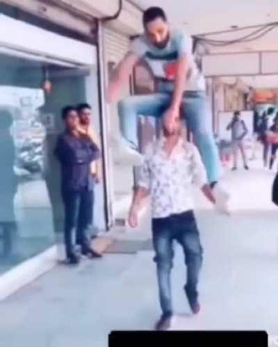 Stunts and tight jeans don't usually go together