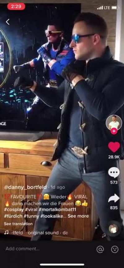 Awesome TikTok with some dedication by the content creator