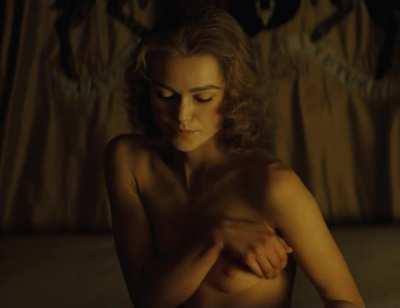 Topless in The Duchess (2008)
