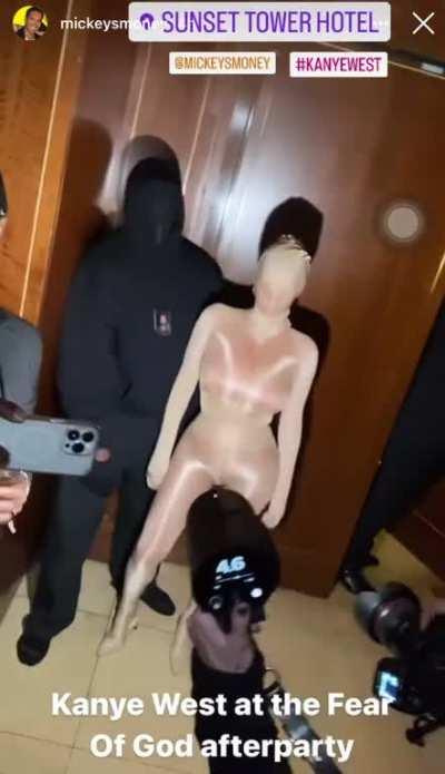 Pulled up to the Fear of God after party