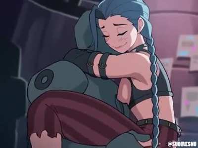 Jinx has been tinkering