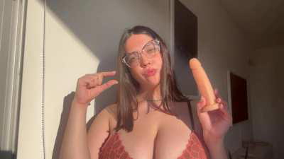 go on your knees and tell me your size 