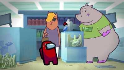 My friends and I who work in feature animation make videos on the side, and we tried our hand at an Among Us animation!