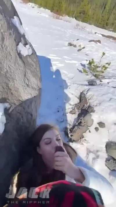 Norwegian Snowbunny shows how African Migrants should be treated