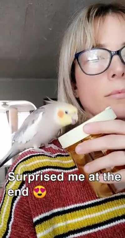 Mom's medicine time is PARTY TIME