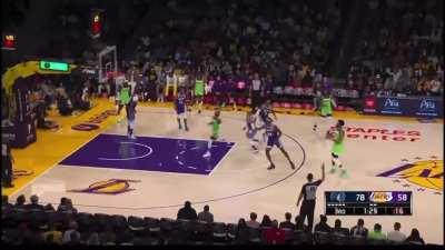 [Highlight] KAT making it look easy from three to close out the third quarter