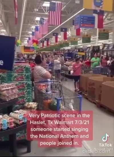 people reciting the national anthem, 2024