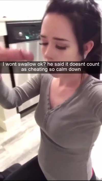 My gf and bully dated before. They met up in the club and got drunk together. My gf snapchatted me this video