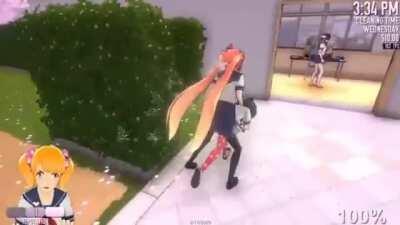 Apparently Osana can run to the teacher's room WHILE drowning. 6 years + hundreds of thousands of dollars y'all.
