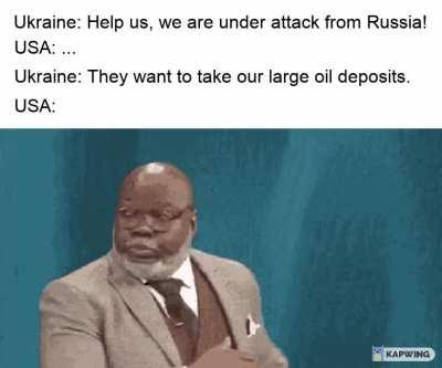 Oil, you say?