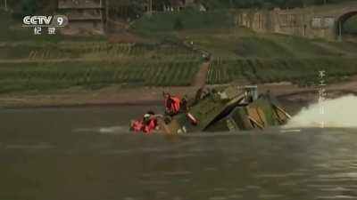 Nobody told them tanks don't float