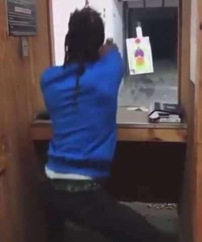 Me and Lucki was at the range and this nigga started tweakin.