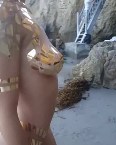 Sizzling golden beach nymph ✨
