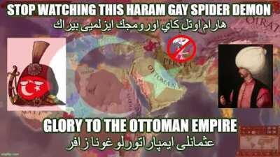 haram gay örümcek fahişe iblis şanlı Osmanlı İmparatorluğu ordusu tarafından yok edilir هارام كاي اورومجك فاهيشه ايبليس شانلى عثمانلى ىمپاراتورلوغو اوردوسو تارافيندان يوك د?